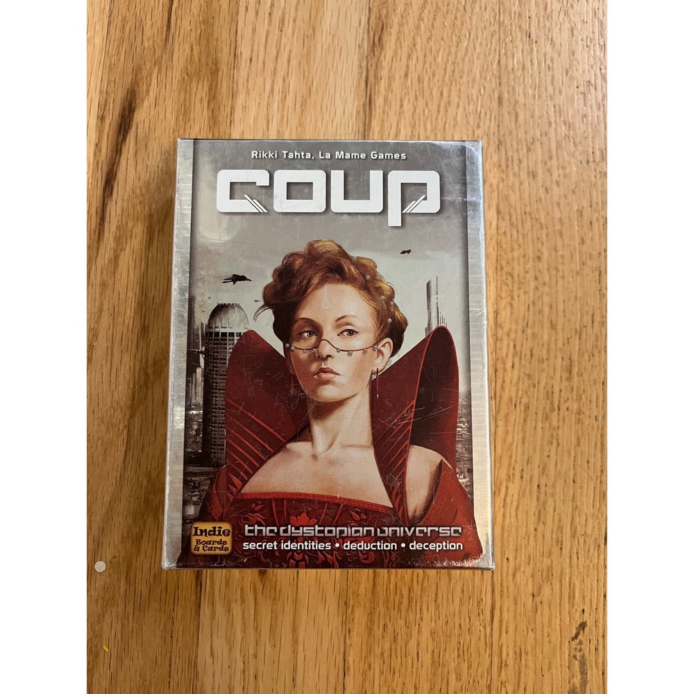 Coup Card Game Indie Boards & Cards Dystopian Universe Strategy Deduction Game